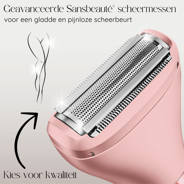 SANSBEAUTÉ® 3 IN 1 LADYSHAVE