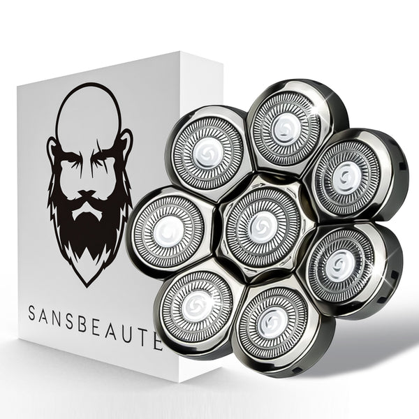 Sansbeauté® SkullSharp PRO Scherkopf | 8 Blatt