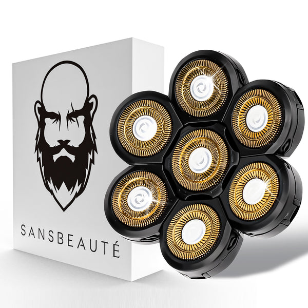 Sansbeauté® SkullSharp Classic Shaving Head | 7 Sheets