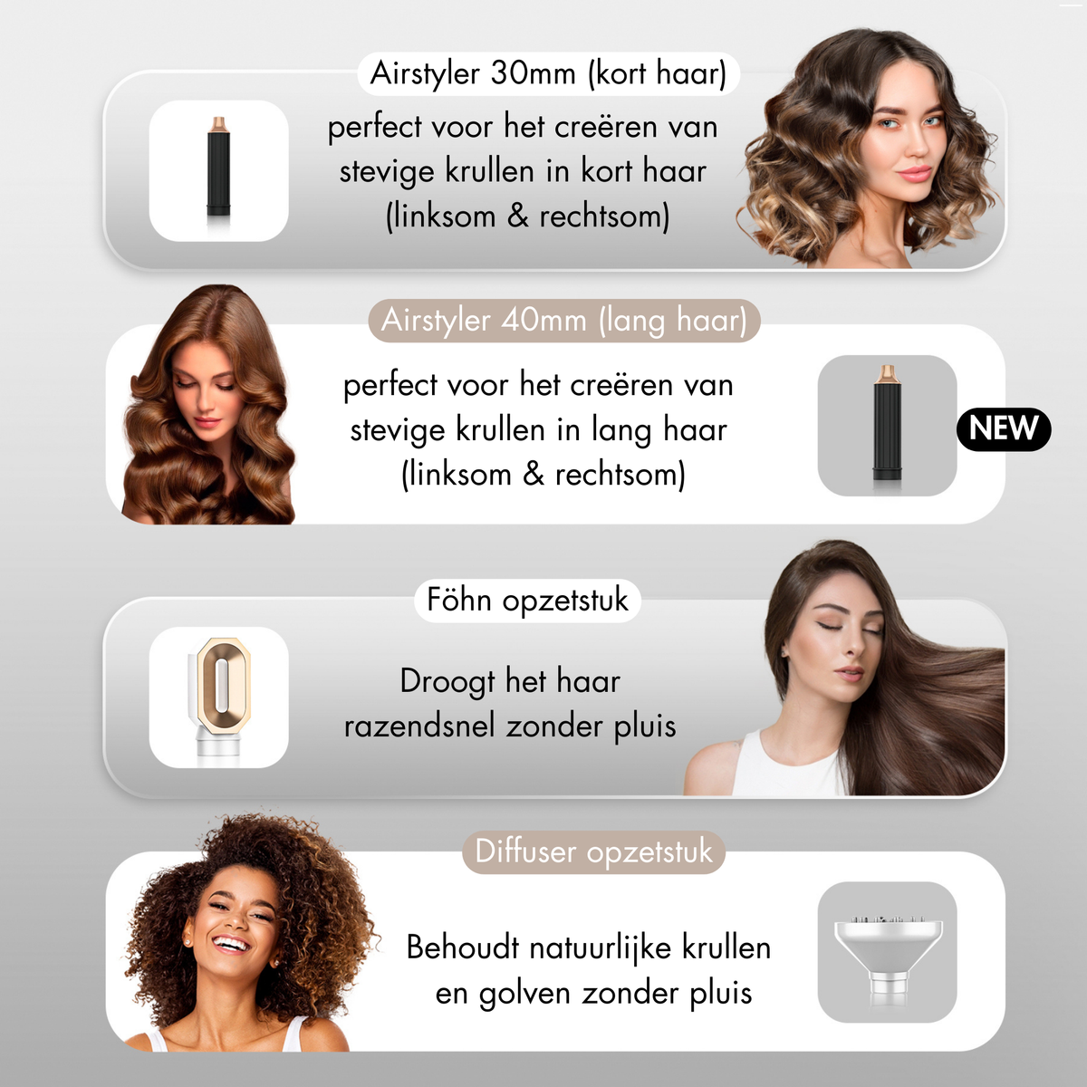 SANSBEAUTÉ® 8-IN-1 AIRSTYLER (PRE ORDER) DELIVERY DATE: 24 - 30 OCT!