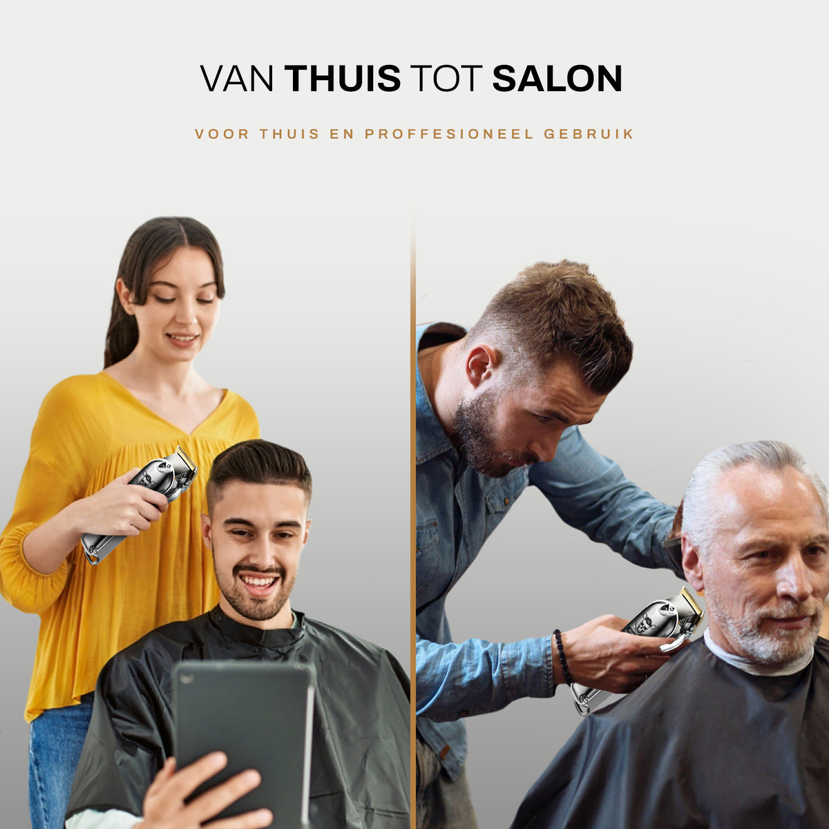 Sansbeauté® Professionele Tondeuse | PRO (10 kammen)