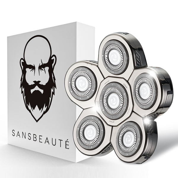 Sansbeauté SkullSharp Scherkopf – Nachfüllklinge – 6 Köpfe