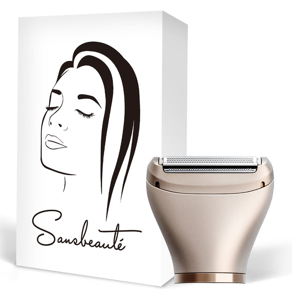 Sansbeauté® 2-in-1 Shaving Head - Full-Body Head - Gold