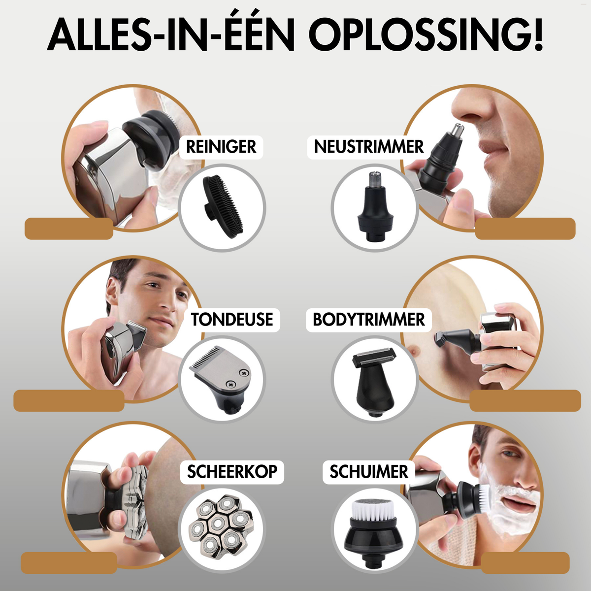 SANSBEAUTÉ® KOPFRASIERER – PRO MAGNETISCH