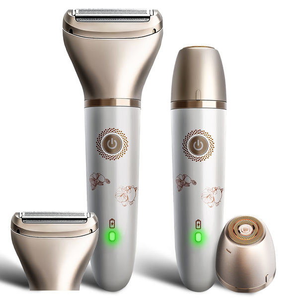 Sansbeaute® 2 in 1 Ladyshave + 2 Extra Shaving Heads